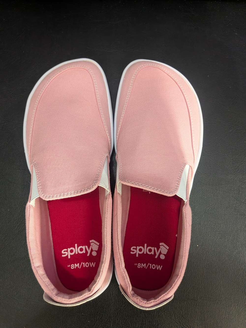 Women’s Slip-On Athletic Sneakers - Pink - Picture 4 of 4